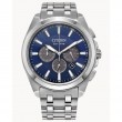 Citizen Dress/Classic Eco Men's Watch, Stainless Steel Blue Dial-1