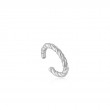 SILVER ROPE EAR CUFF-1