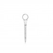 Silver Sparkle Bar Earring Charm-1