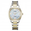 Citizen Dress/Classic Eco Women's Watch, Stainless Steel White Dial-1