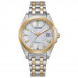 Citizen Dress/Classic Eco Women's Watch, Stainless Steel White Dial-1