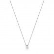 Silver Padlock Necklace-1