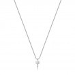 Silver Key Necklace-1