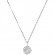 Glam Disc Pendant Necklace-1