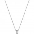 Smooth Twist Pendant Necklace-1