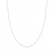 Silver Mini Link Charm Chain Necklace-1