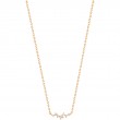 14KT GOLD STARGAZER NATURAL DIAMOND CONSTELLATION NECKLACE-1