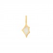 Gold Kyoto Opal Charm-1