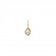 Gold Labradorite Charm-1