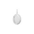 Silver Oval Charm-1