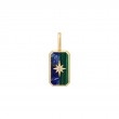 Gold Star Tag Charm-1