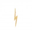 Gold Lightning Charm-1