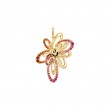 Gold Happy Flower Charm-1