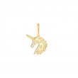 Gold Unicorn Charm-1