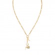 Gold Cosmic Charm Necklace-1