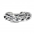 Sterling Silver Celtic Knot Bangle-1