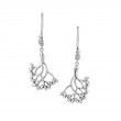 Sterling Silver Tree of Life Large Hook Earrings-1