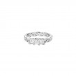 White 3 Stone Eternity Knot Maree Ring-1