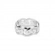 Sterling Silver Eternity Knot  Gowan Ring X-Wide-1