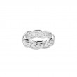 Sterling Silver Eternity Knot Ring Wide-1