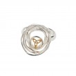 Sterling Silver 10k Celtic Cradle of Life Ring-1