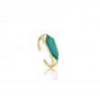 MALACHITE EMBLEM ADJUSTABLE RING-1