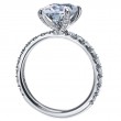 Engagement Ring Features Venetian Pave Setting-5