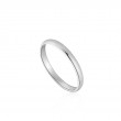 14KT WHITE GOLD STARGAZER BAND RING-1