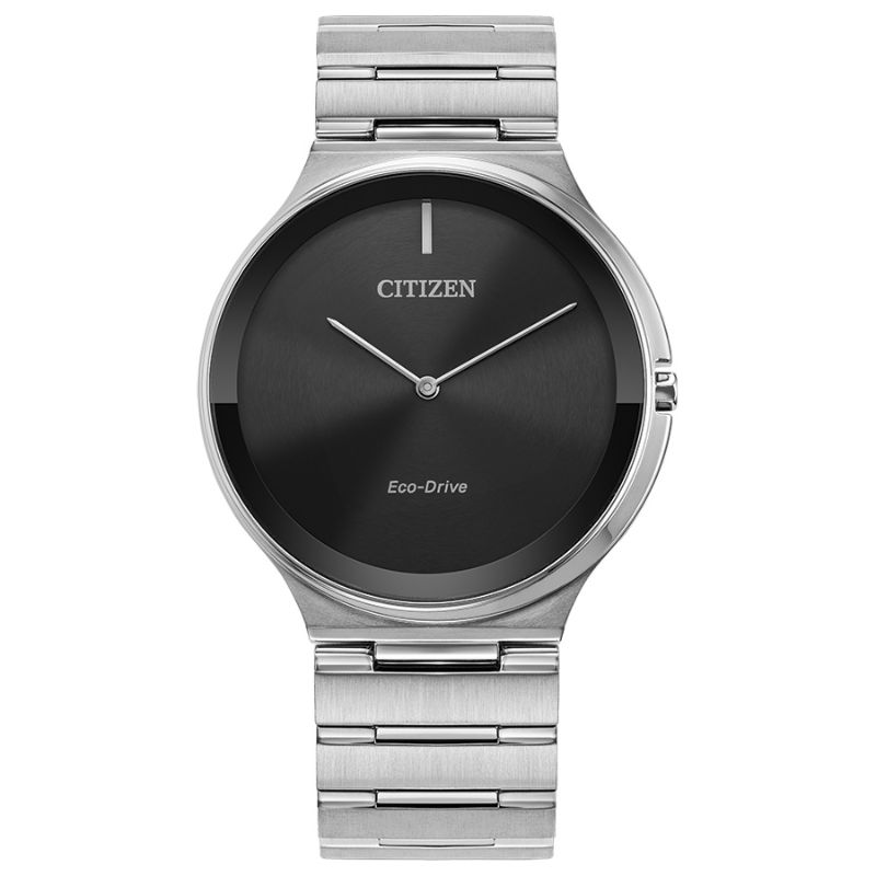 Citizen Modern Eco Unisex Watch, Stainless Steel Silver-Tone Dial