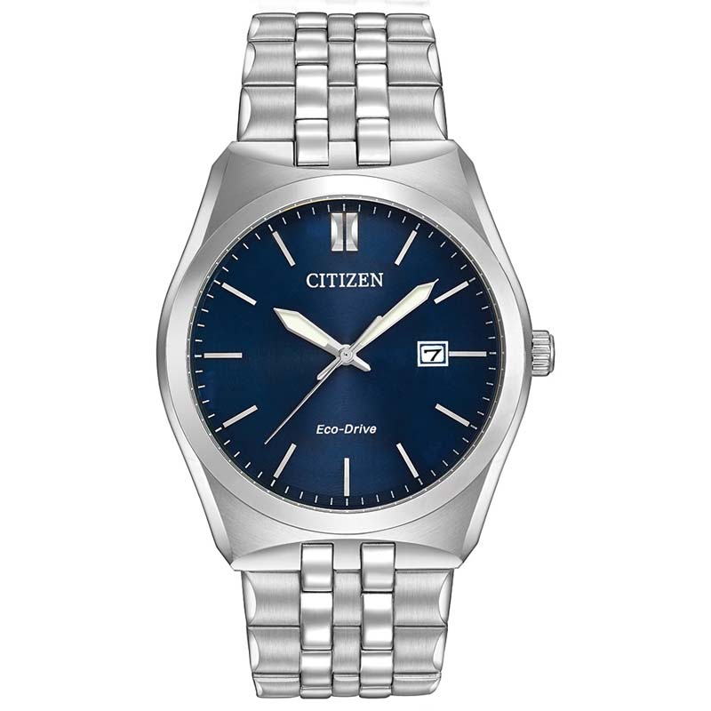 Citizen Dress/Classic Eco Men's Watch, Stainless Steel Blue Dial