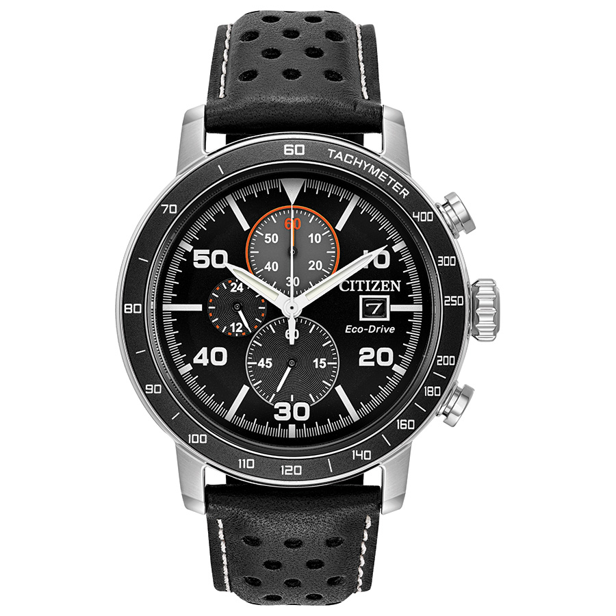 Citizen Weekender Men's Watch, Stainless Steel Black Dial